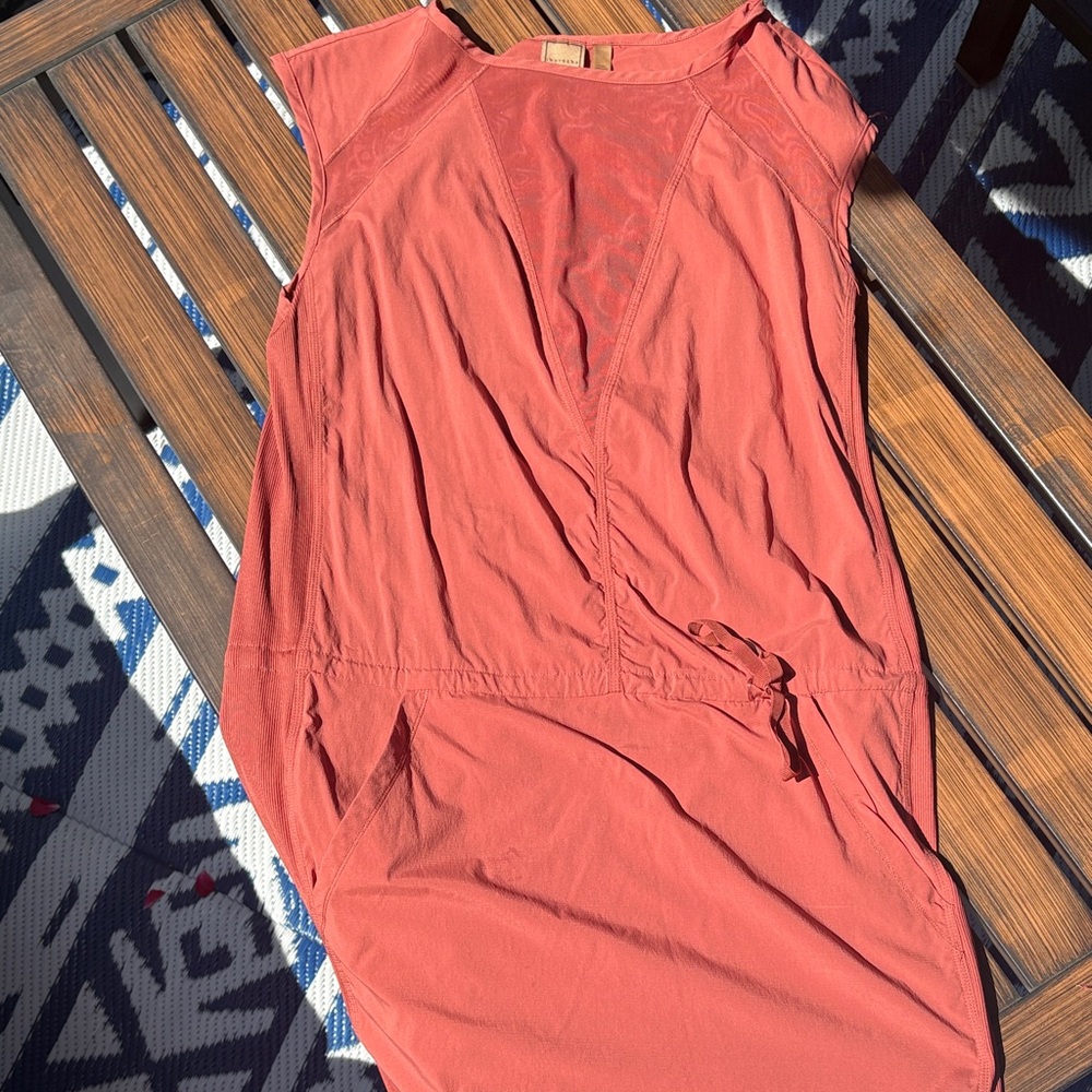 Indyeva LACO Sleeveless Coral Dress